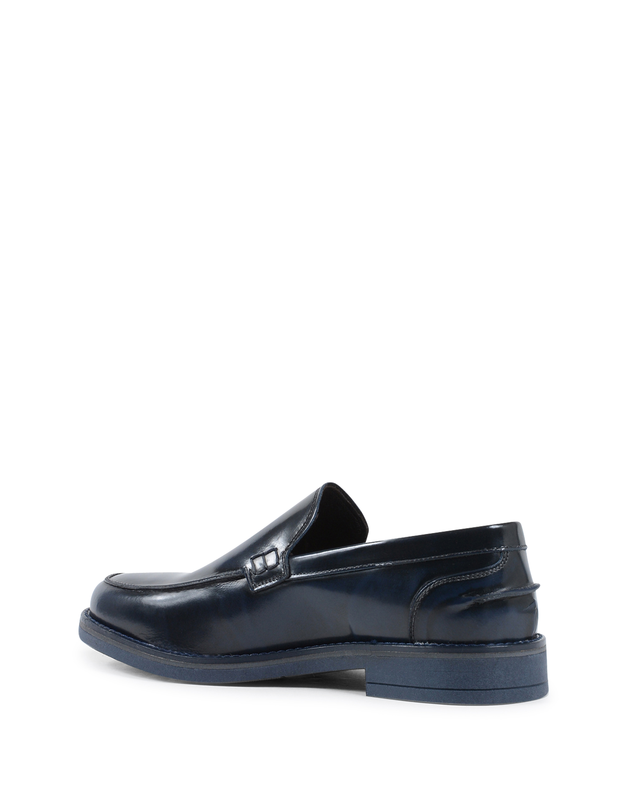 19V69 Italia Mocasín para hombre Azul 002 C ABRASIVATO AZUL