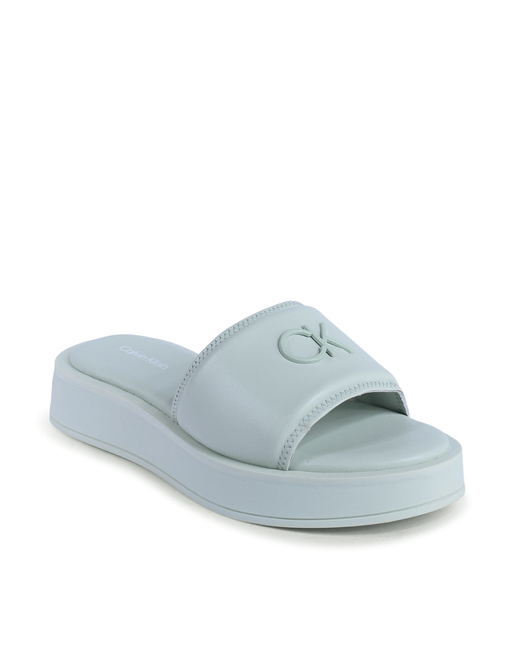 Sandalias Calvin Klein para mujer, color verde, HW0HW02049LIA