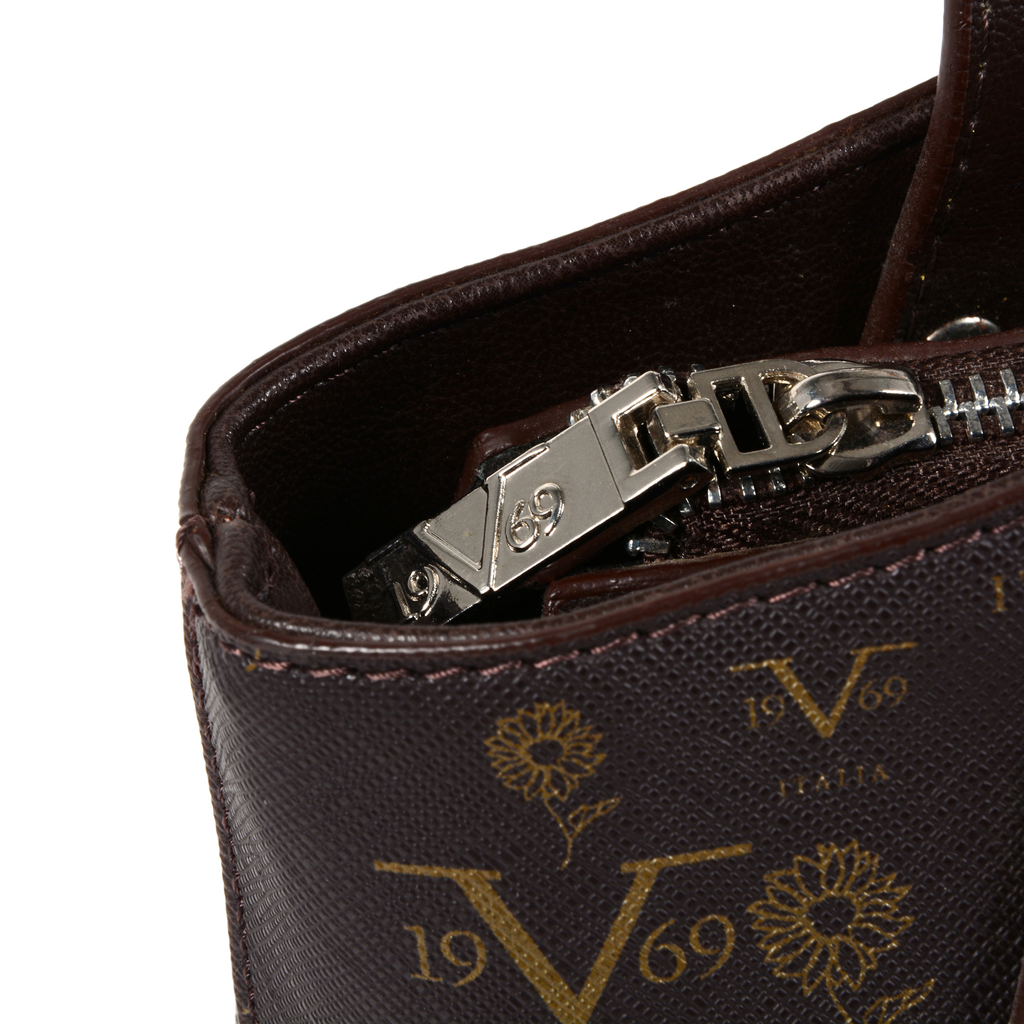 V 1969 Italia Womens Handbag Brown LIMA