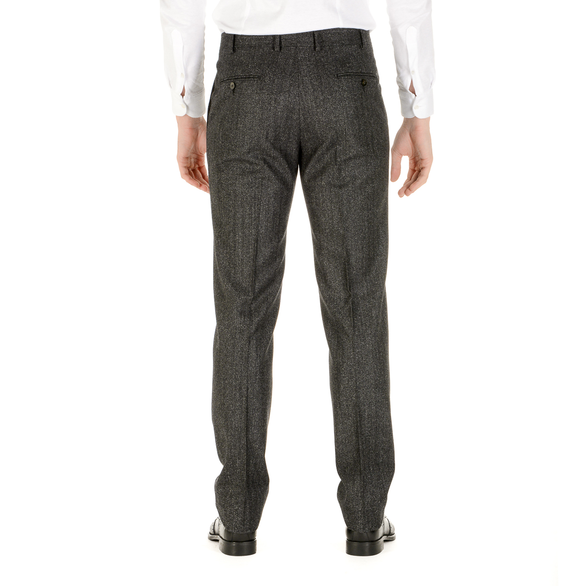 Pantalones Pal Zileri para hombre gris oscuro