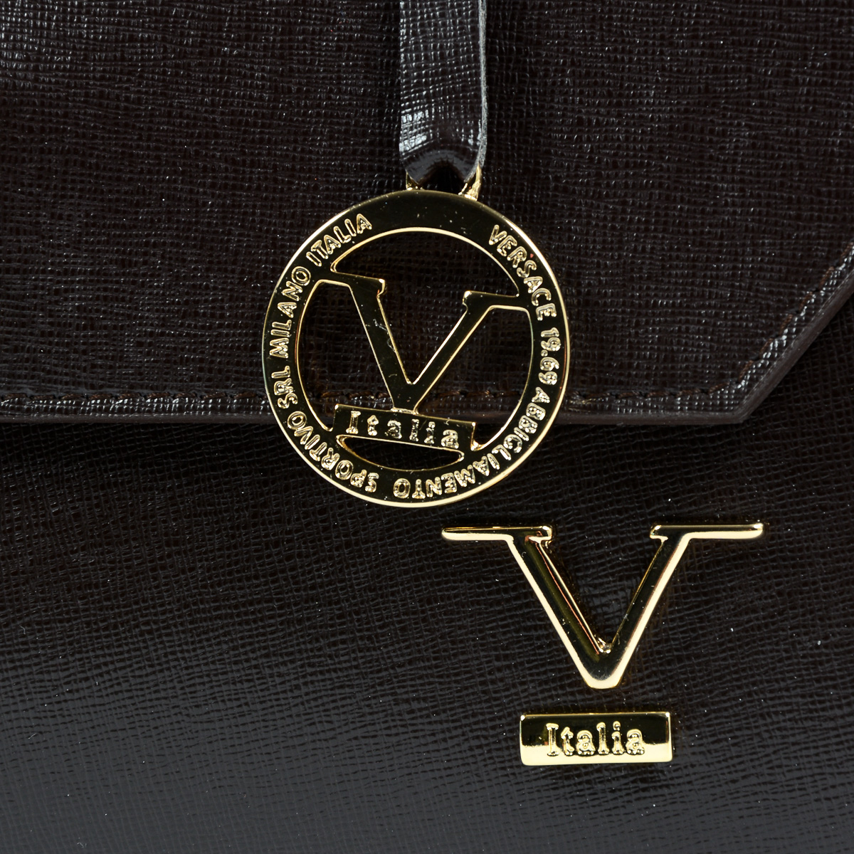 V 1969 Italia Womens Handbag Brown FENIX