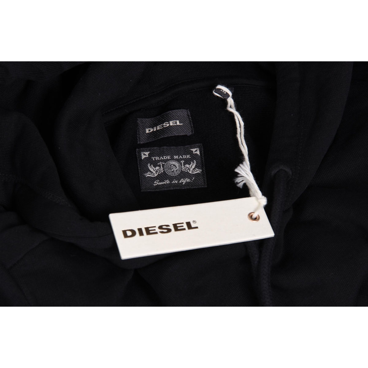 Diesel Mens Hoodie Long Sleeves 00SGEG 0IAGX 900 S-OH