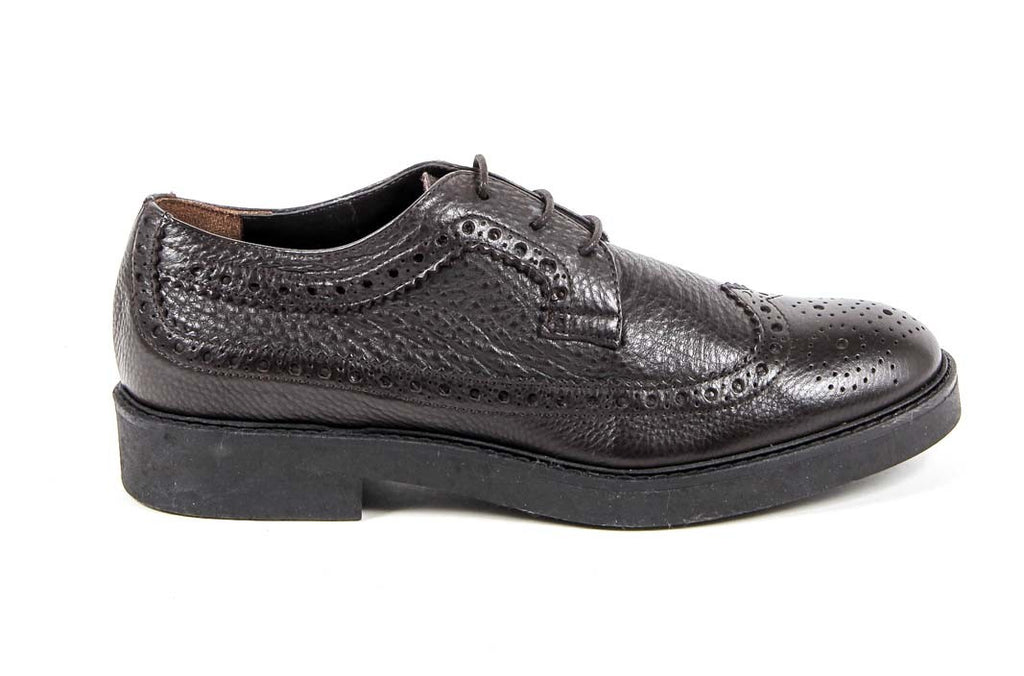 V 1969 Italia Zapato Brogue para Mujer B1670 CERVO T. MORO