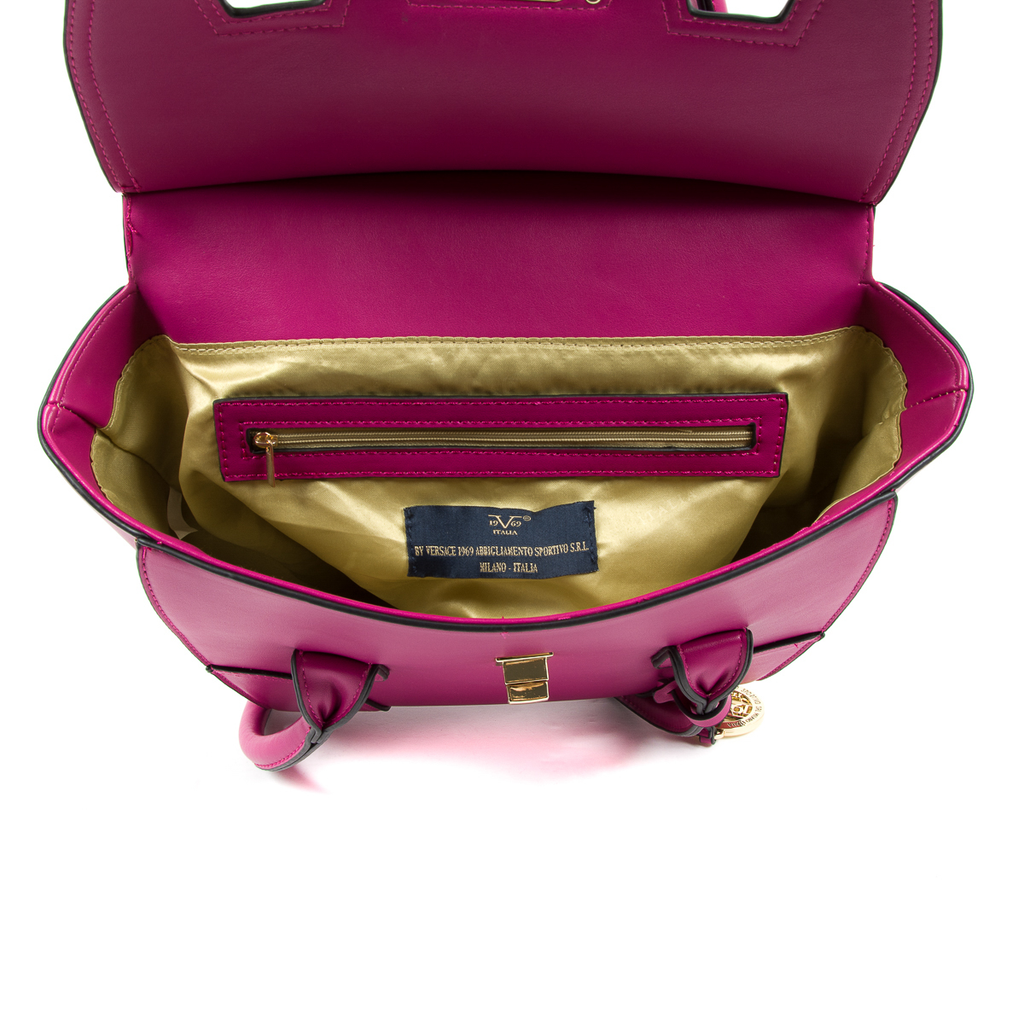 V 1969 Italia Bolso de mano para mujer Fuxia SALLY