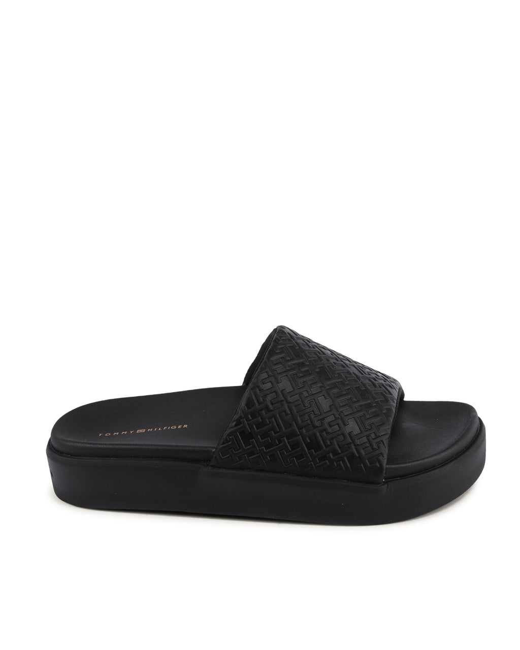 Sandalias Tommy Hilfiger para mujer negras FW0FW07855BDS