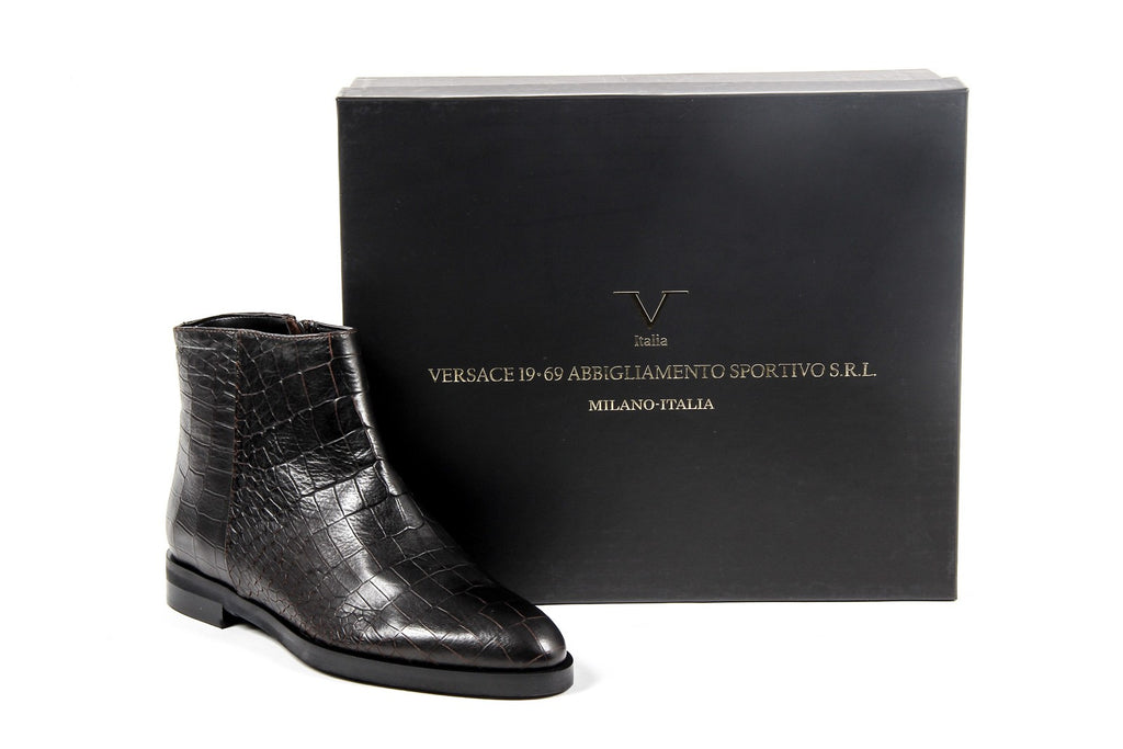 Botines para mujer V 1969 Italia B1993 COCCO CASHMERE T. MORO