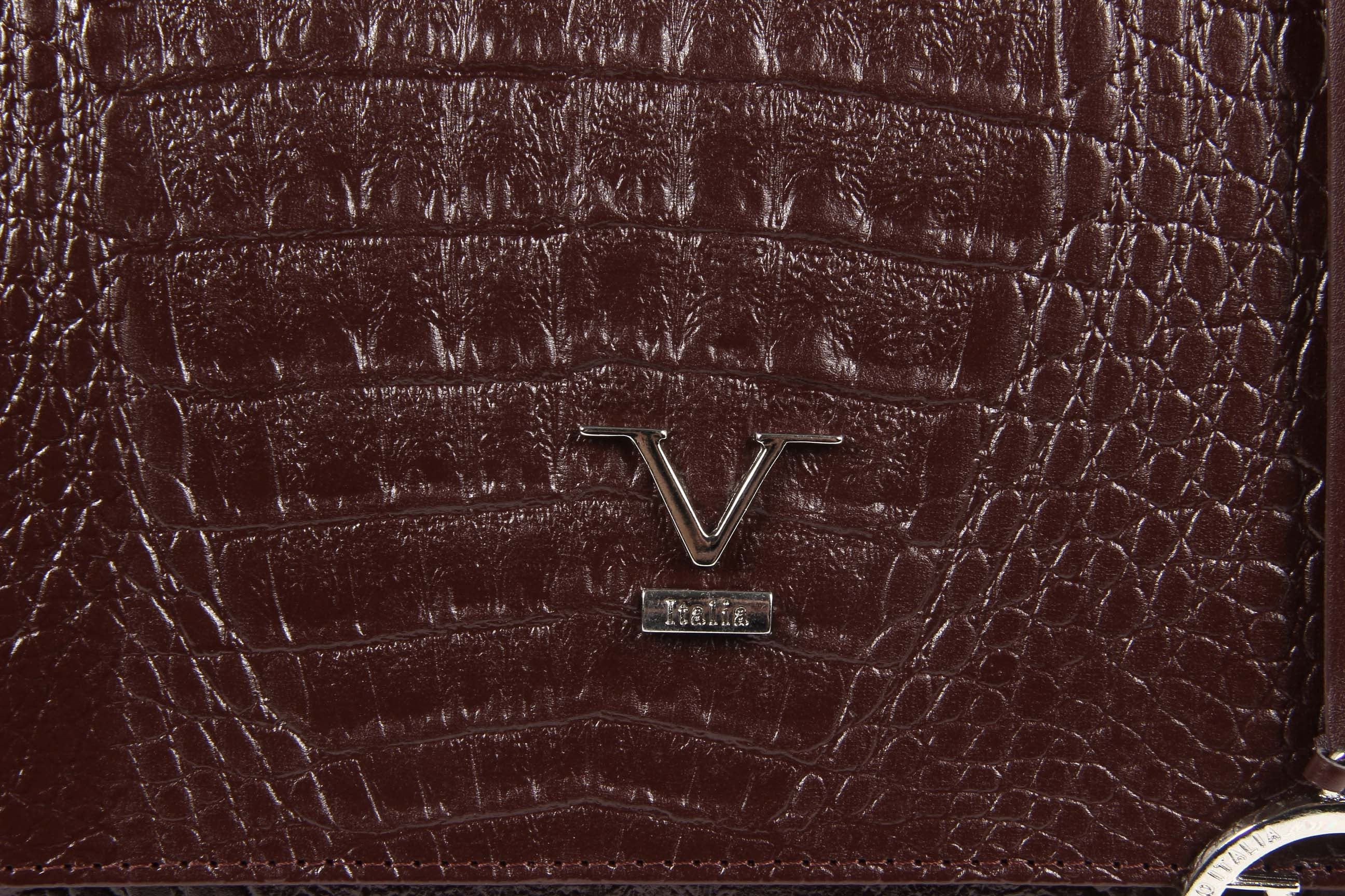 Bolso de mano para mujer V 1969 Italia ARC05 AGATA COCCO BORDEAUX