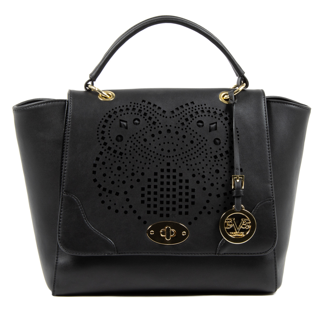 Bolso de mano para mujer V 1969 Italia Negro BEATRICE