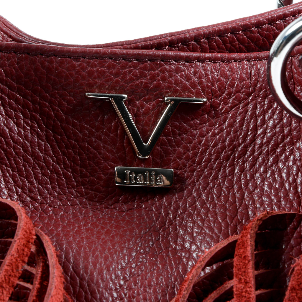 V 1969 Italia Womens Handbag Bordeaux ZURIGO