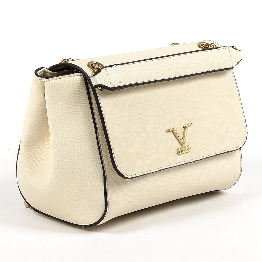 V 1969 Italia Womens Handbag Beige PRISCILLA