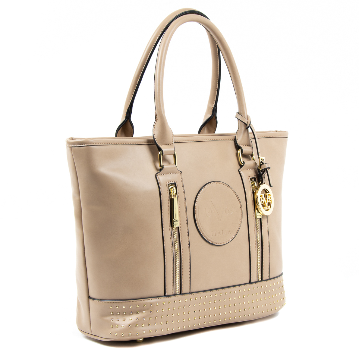 V 1969 Italia Bolso de mano para mujer marrón AGATA