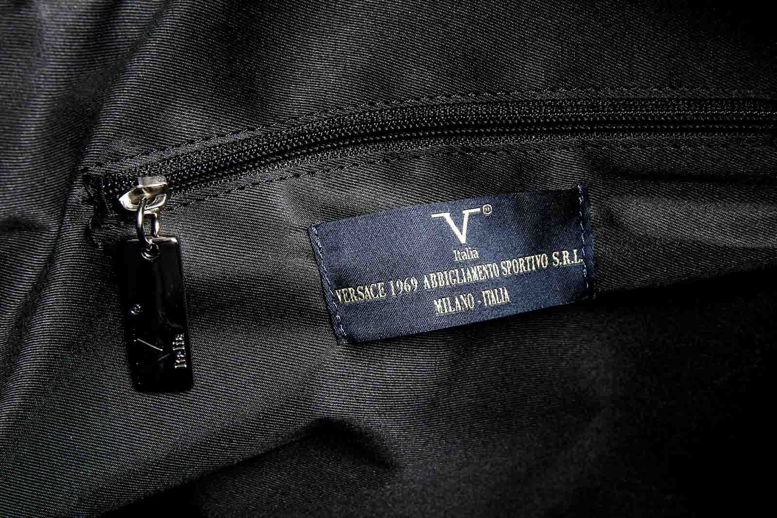 Bolso de mano para mujer V 1969 Italia V009-S RUGA GRIGIO