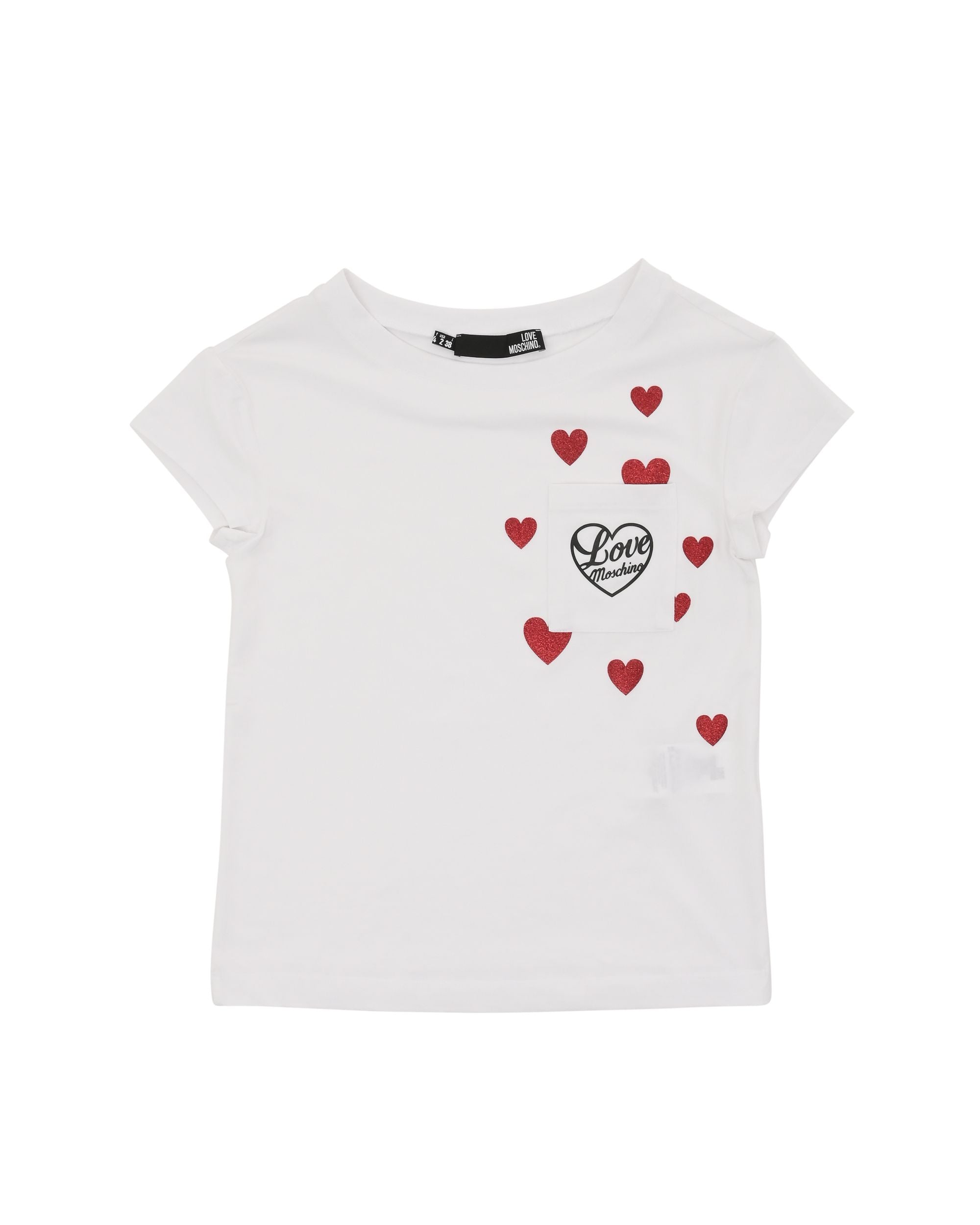 Camiseta de mujer Love Moschino W 4 F30 2O E 2264 A00 BLANCO ÓPTICO