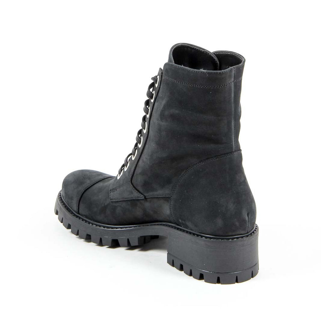 Bota corta para mujer V 1969 Italia B1476 NABUK ANTRACITA