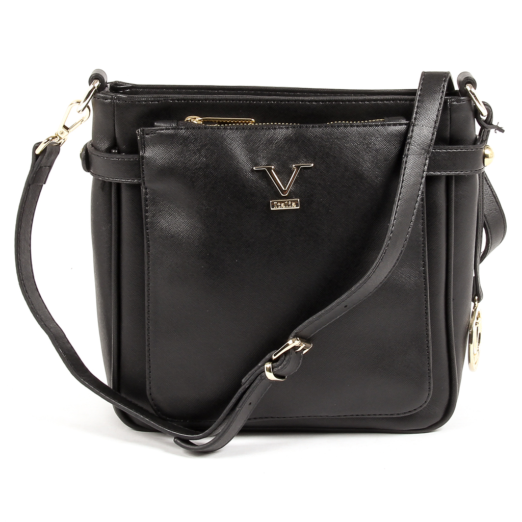 V 1969 Italia Womens Shoulder Bag Black MONICA