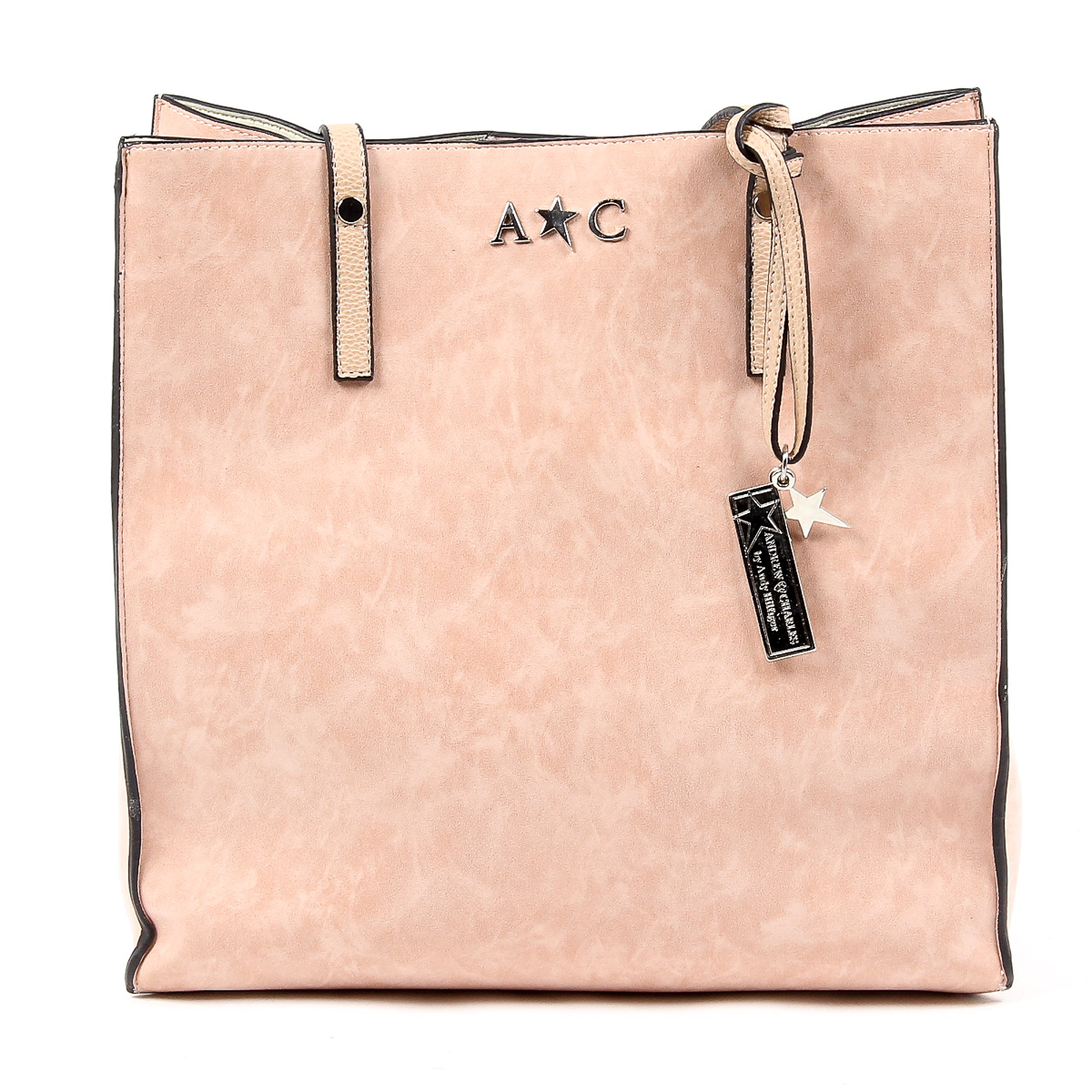 Andrew Charles Womens Handbag Pink SERINA