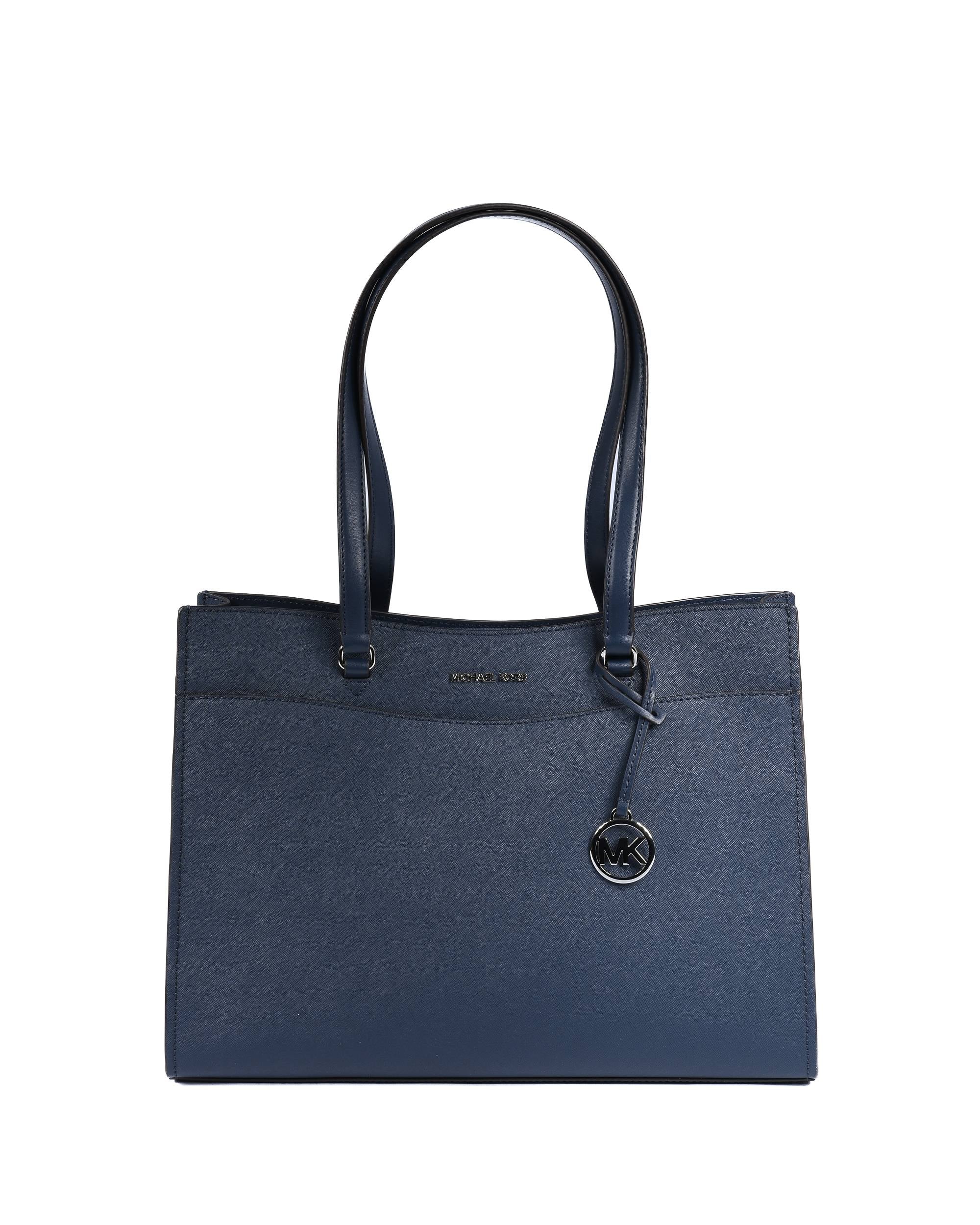 Bolso de mano Michael Kors para mujer 35F4STVT9L AZUL MARINO