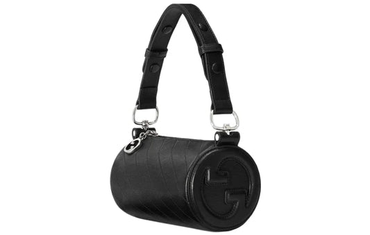 Bolso de hombro pequeño de piel Blondie
