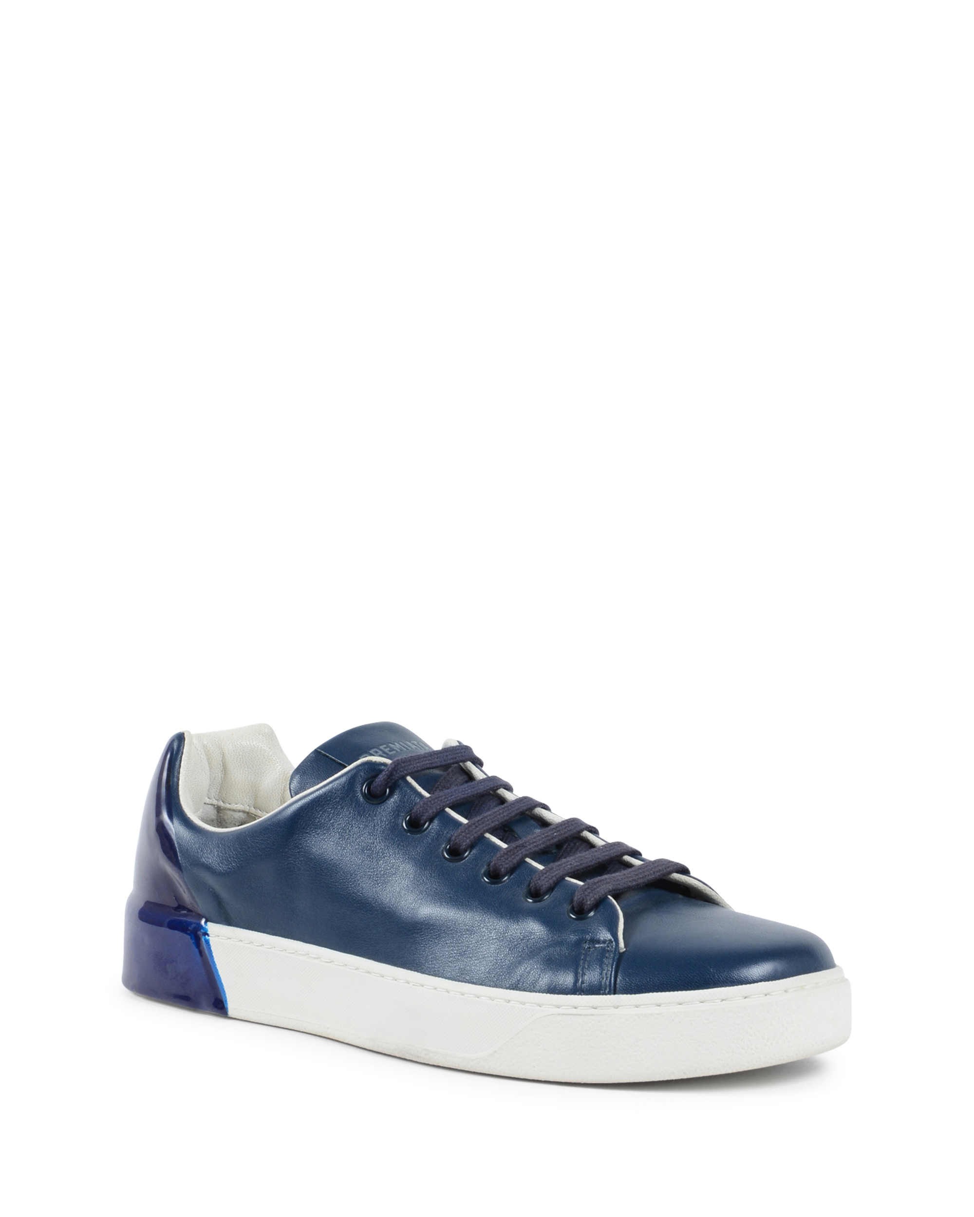 Premiata Mens Sneaker Navy Blue A2015 NAPPA OCEANIA