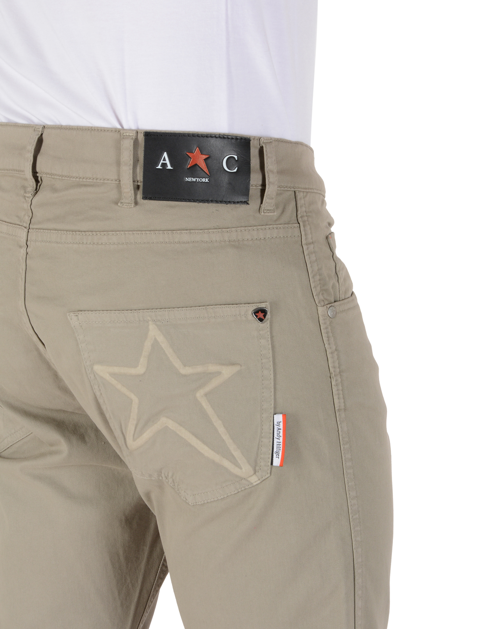 Andrew Charles Mens Trousers Regular Fit FRANK TAUPE