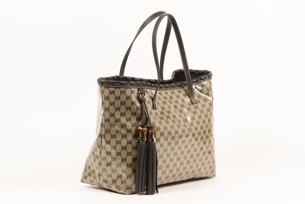 Bolso tote Gucci con cristales GG para mujer