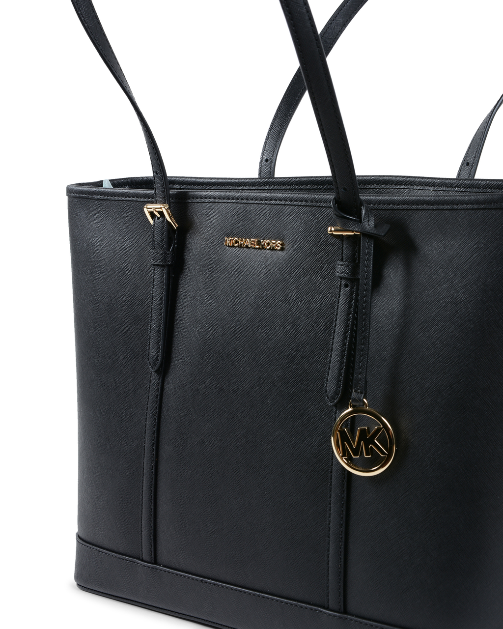 Bolso de mano Michael Kors para mujer, color negro, 39F50GTVT9L