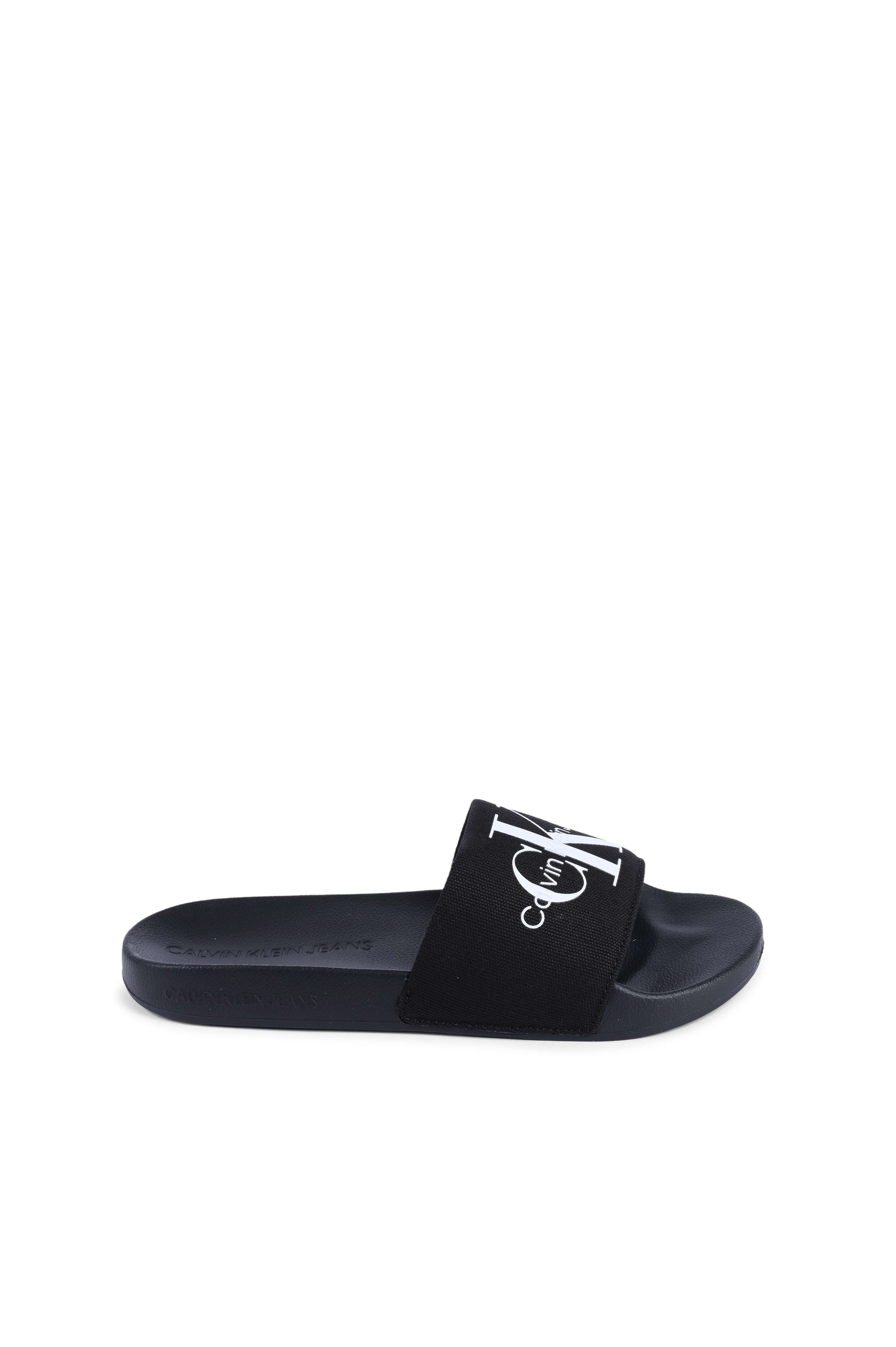 Chanclas Calvin Klein para mujer negras YW0YW00103BDS
