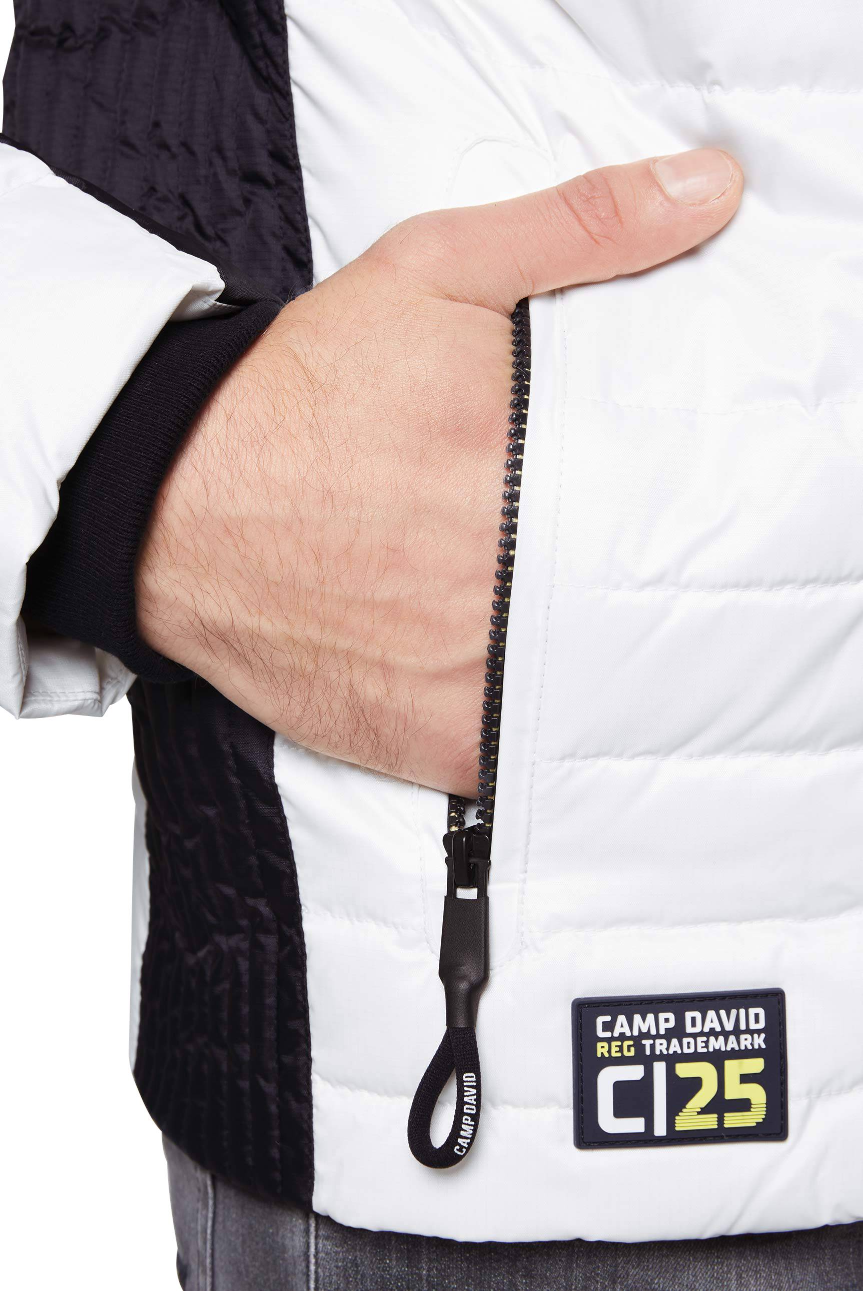Chaqueta con capucha para hombre Camp David