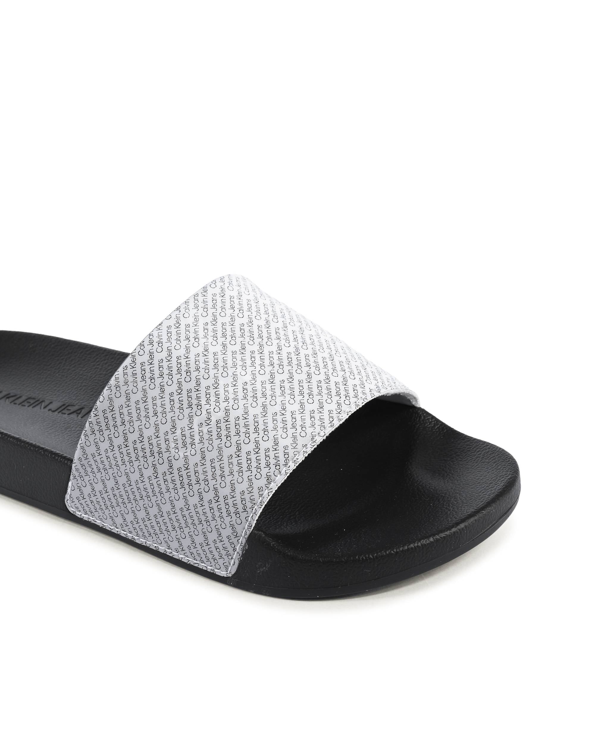 Chanclas Calvin Klein para mujer negras YW0YW014030GN
