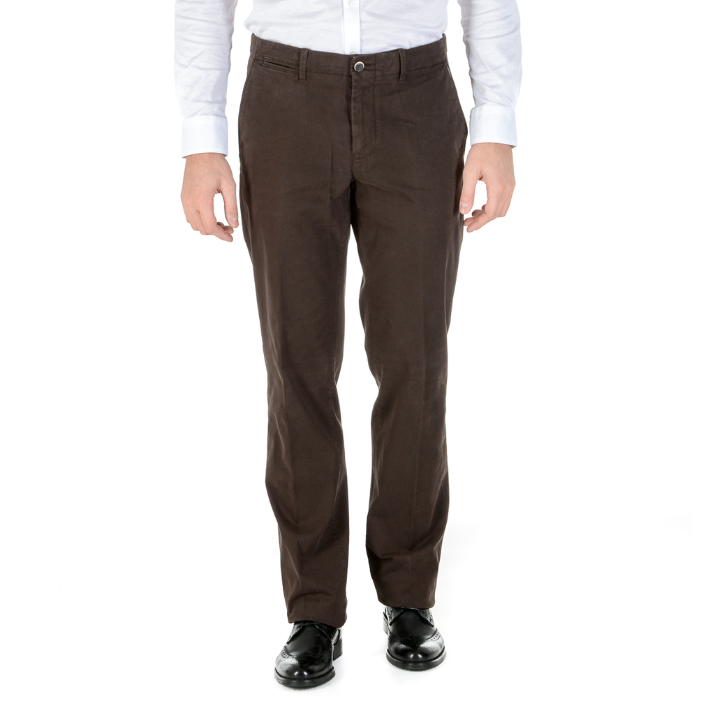 Pantalones Corneliani para hombre color marrón