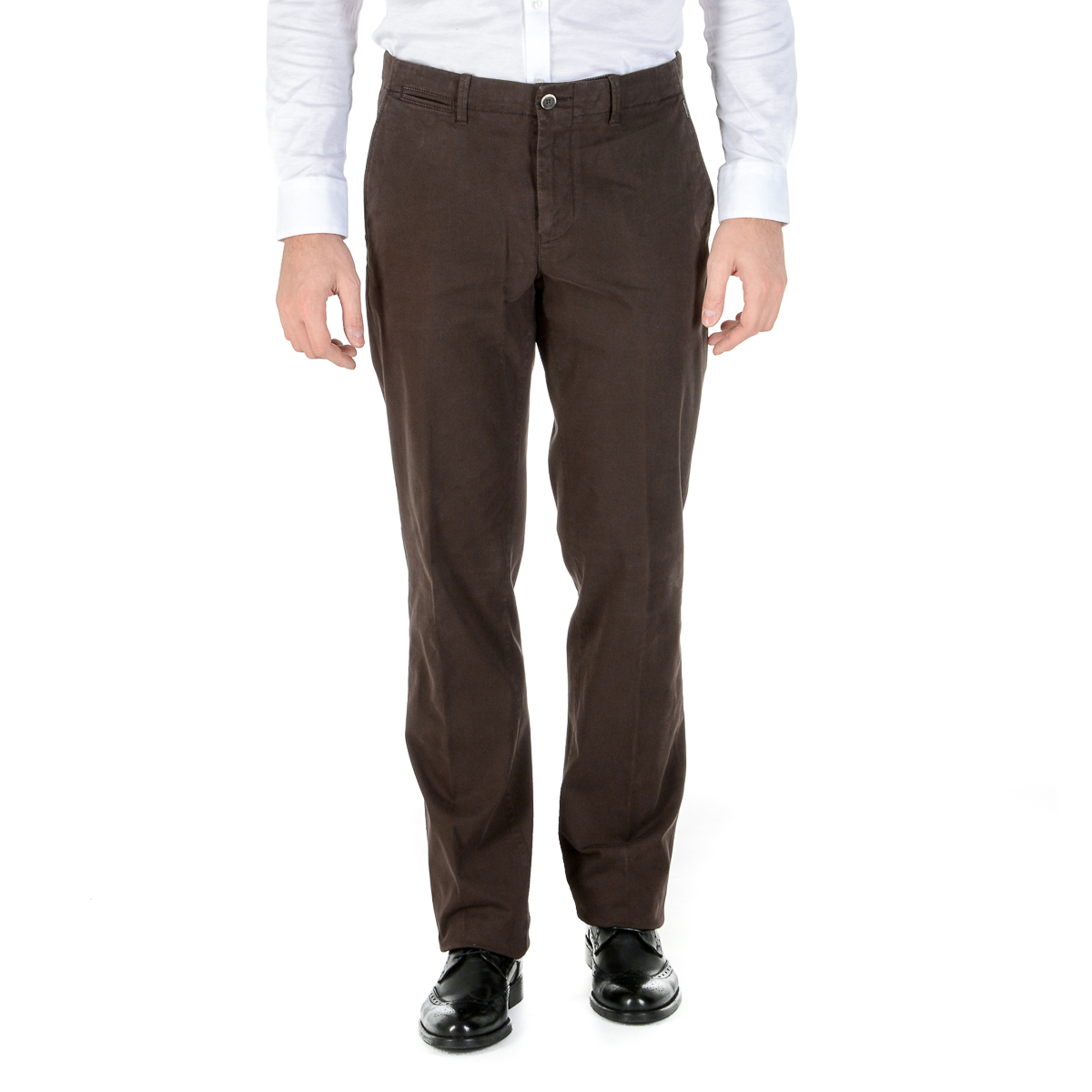 Pantalones Corneliani para hombre color marrón