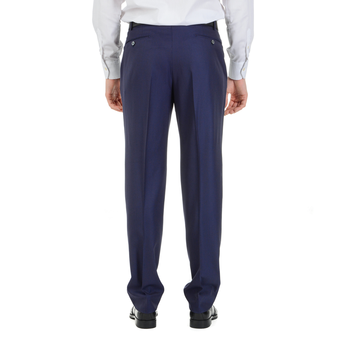 Corneliani Mens Suit Long Sleeves Blue Super 160's