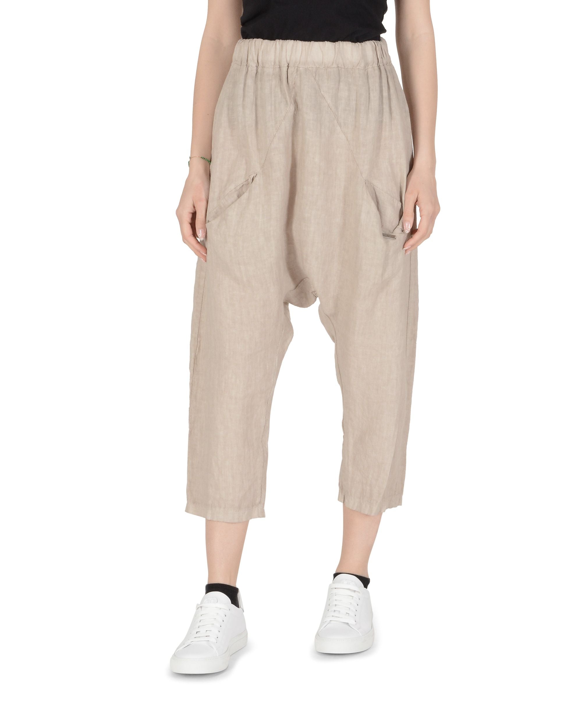 19V69 Italia Pantalones de mujer Beige SARDEGNA BEIGE
