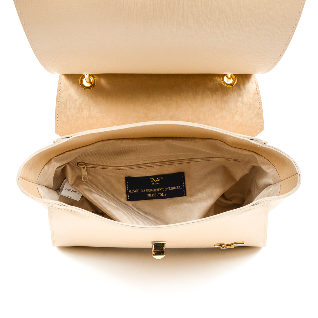 V 1969 Italia Womens Handbag Beige FENIX
