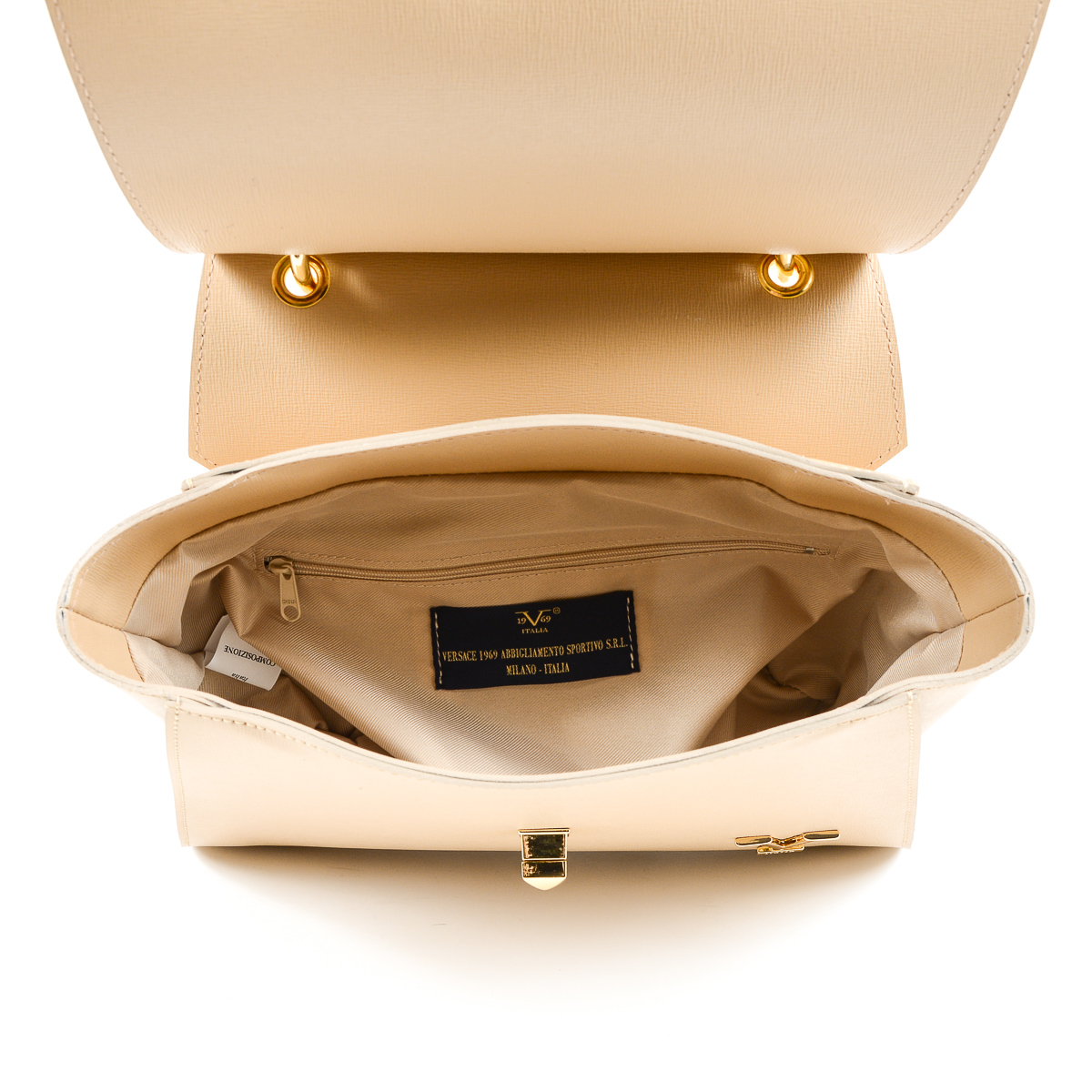 V 1969 Italia Womens Handbag Beige FENIX