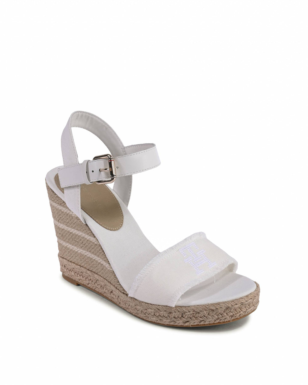 Tommy Hilfiger Womens Sandal White FW0FW07191YBL