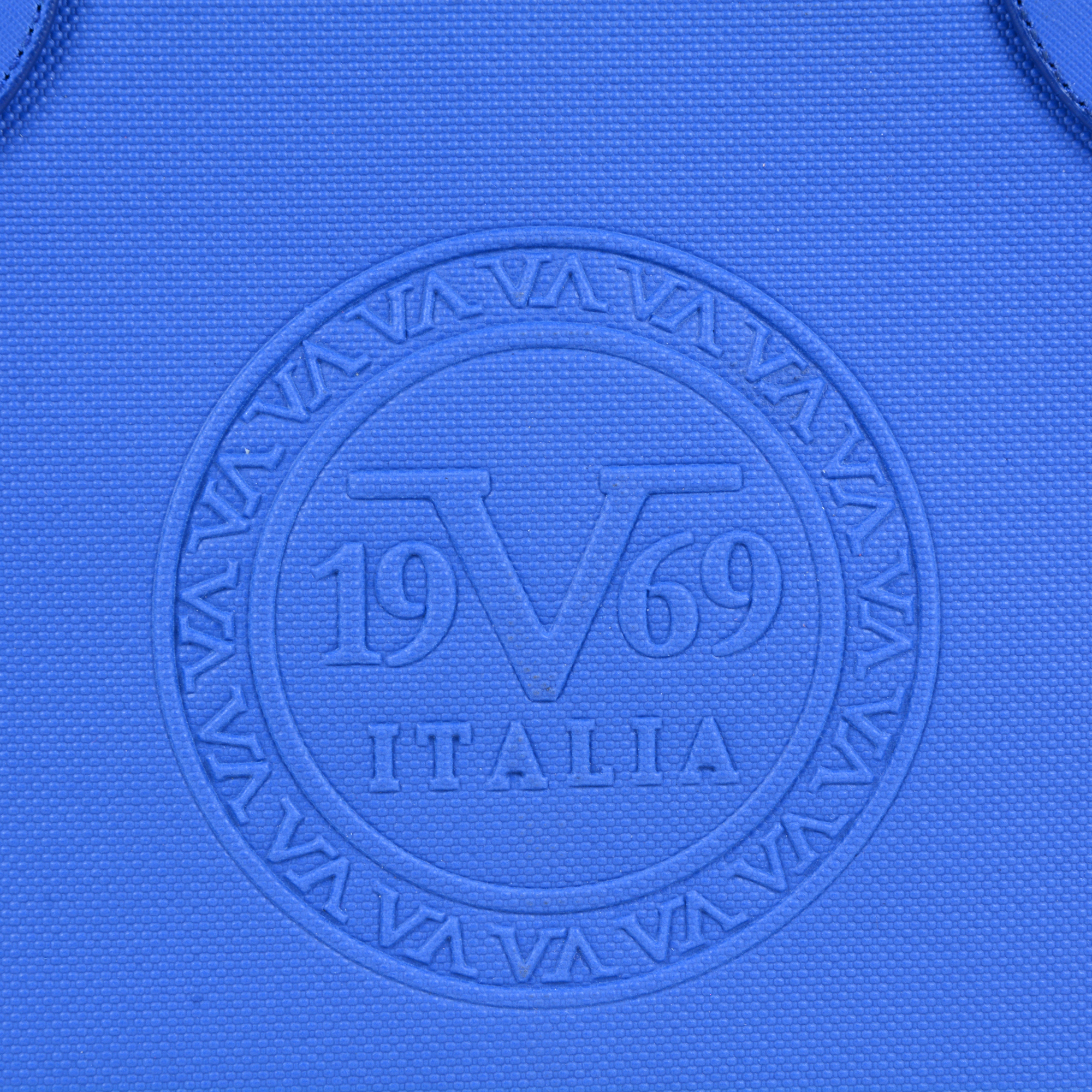 V Italia Womens Handbag Blue 3301 SAKS BLUE