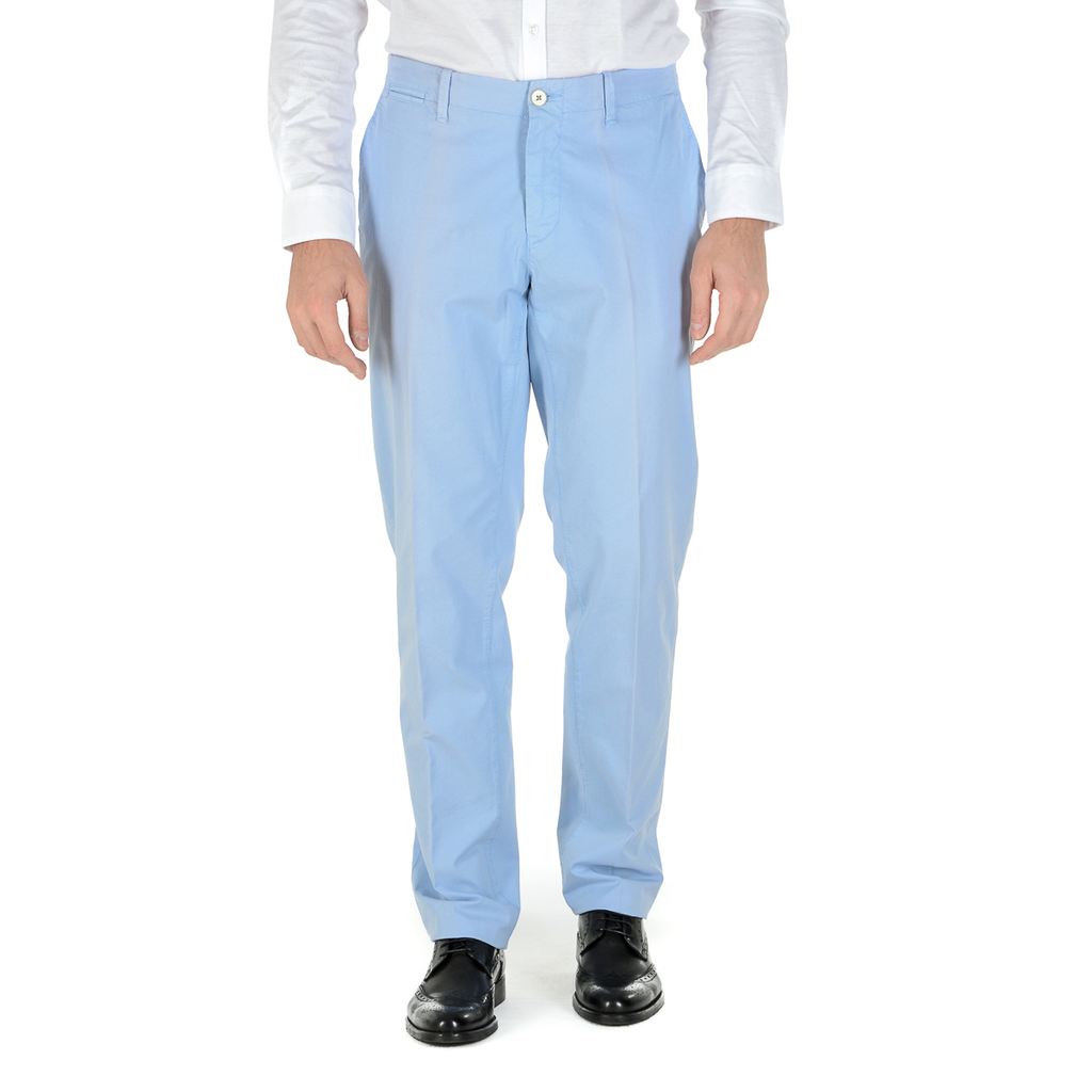 Pantalones Corneliani para hombre azul claro