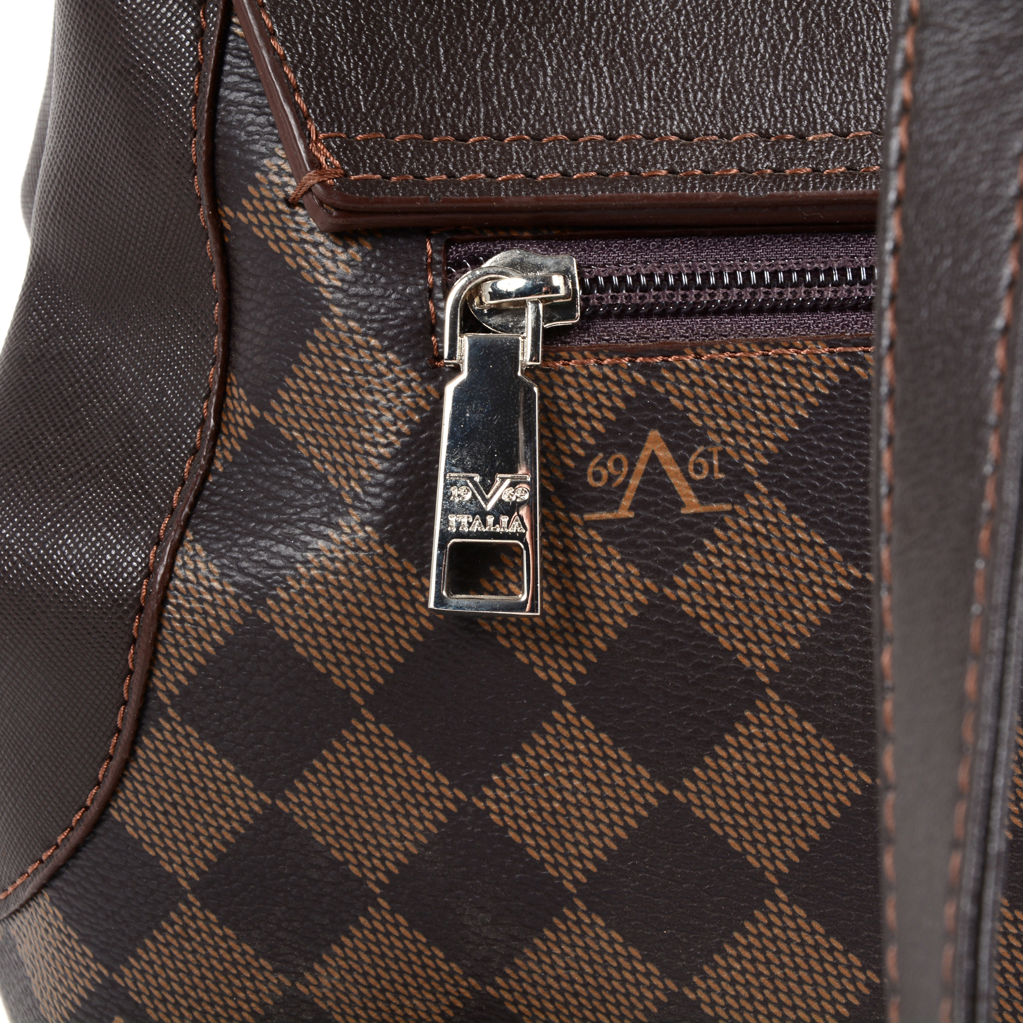V 1969 Italia Womens Backpack Brown PANAMA