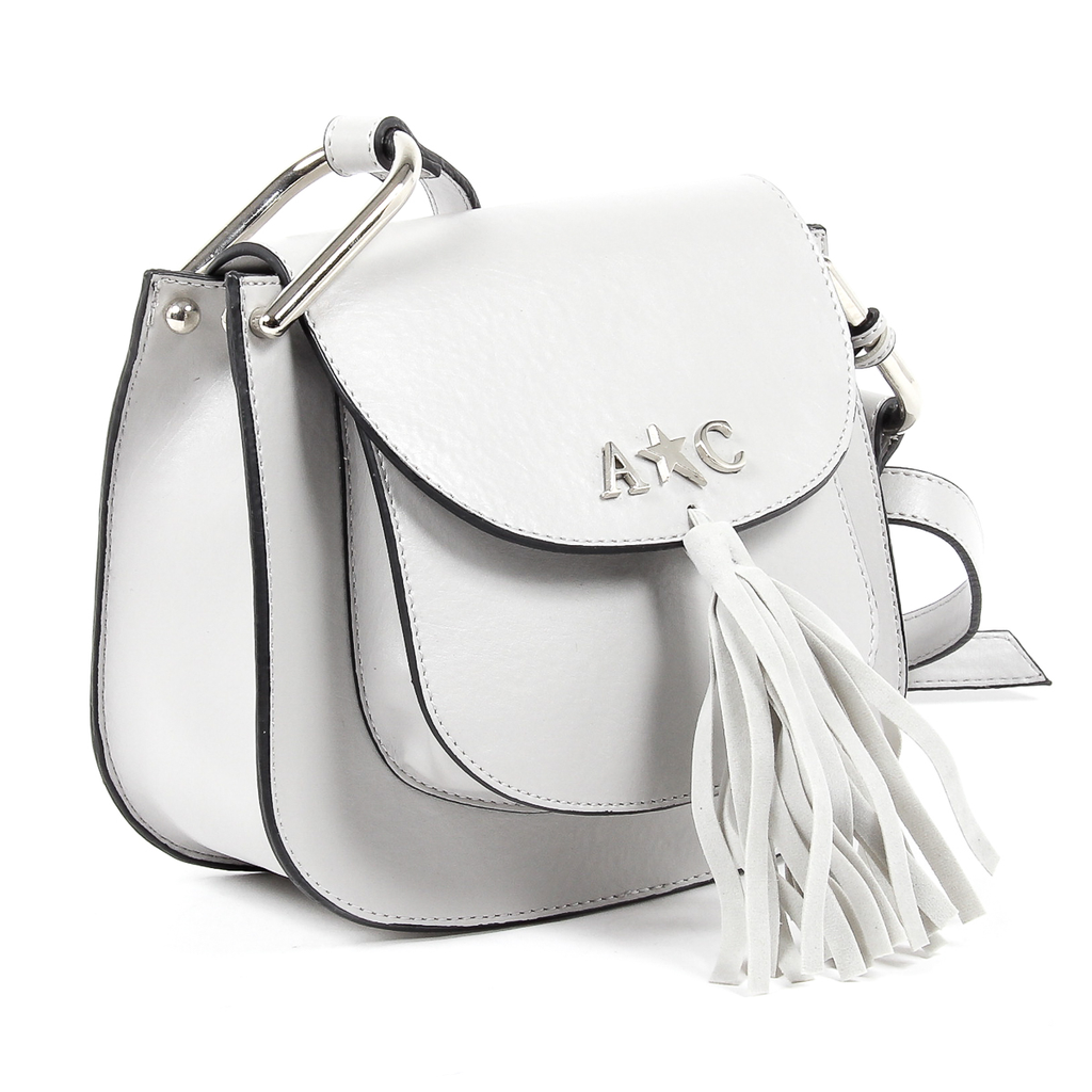 Bolso de mano para mujer Andrew Charles gris JOURNEY