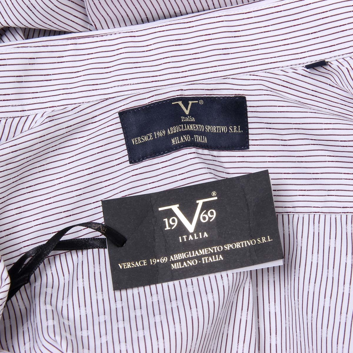 Camisa de cuello clásico para hombre V 1969 Italia 377 VAR. 514