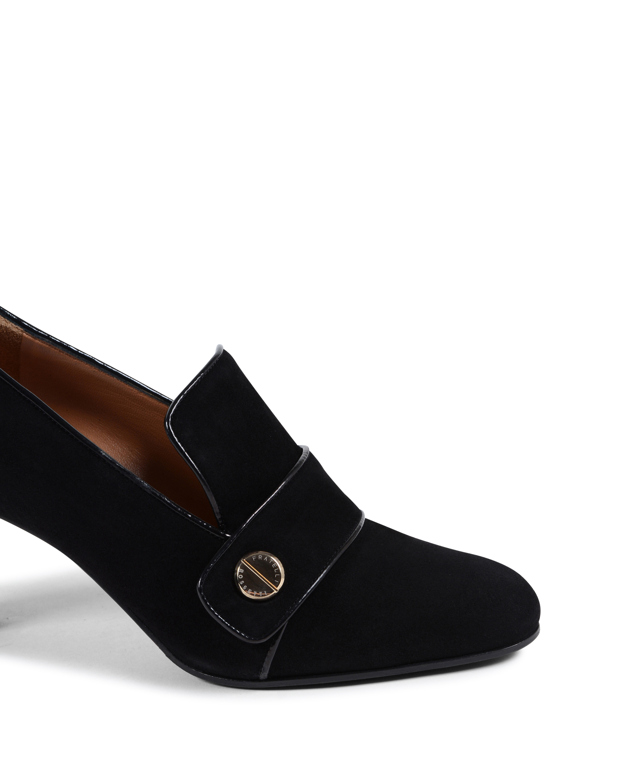 Bombas Fratelli Rossetti Mujer Negro 66026 SUEDE NERO