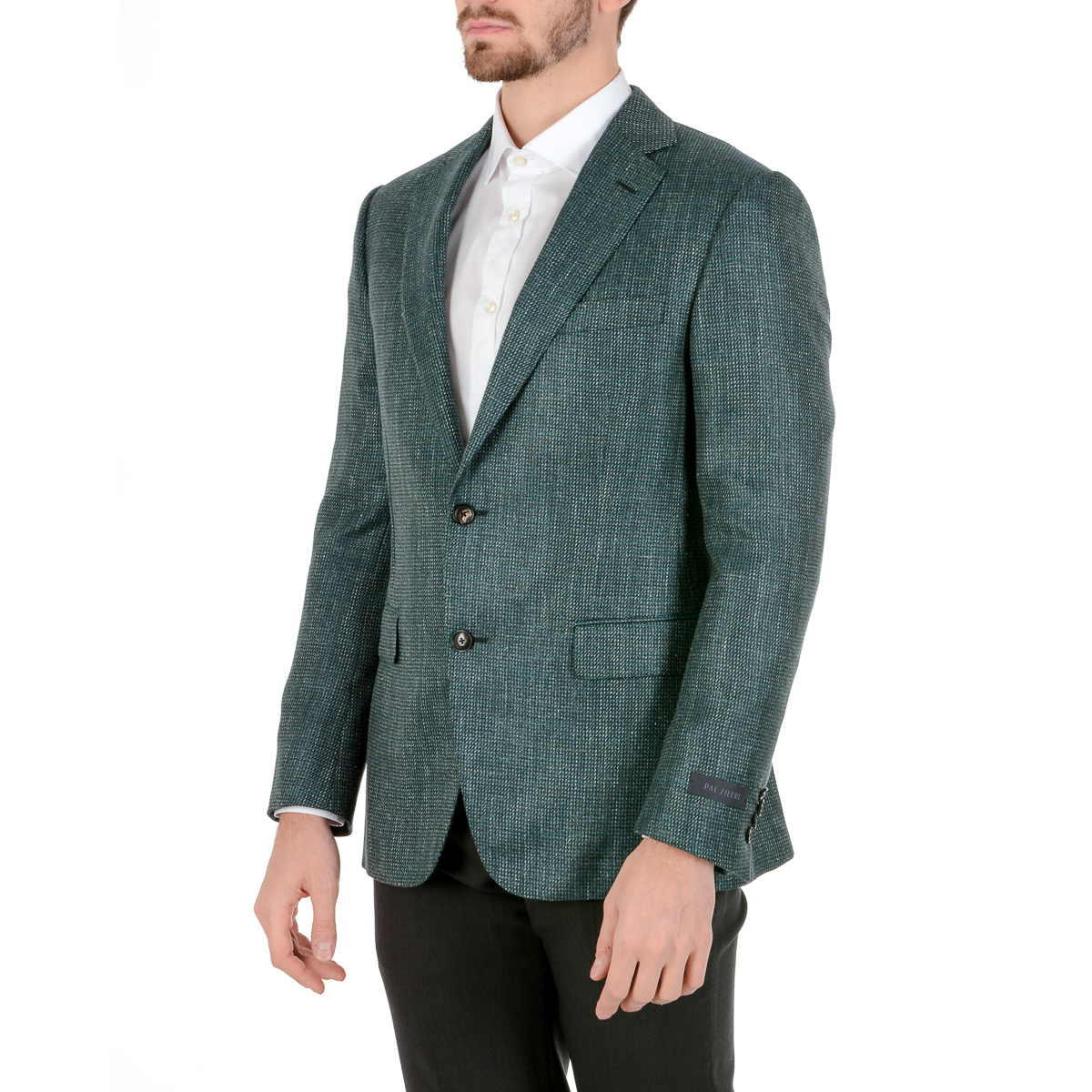 Chaqueta Pal Zileri para hombre de manga larga verde