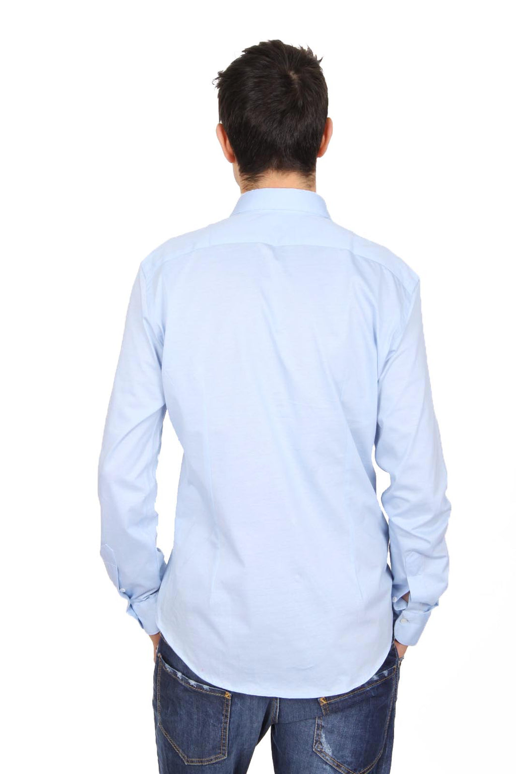 V 1969 Italia camisa de manga larga para hombre Paris Jersey Azzurro