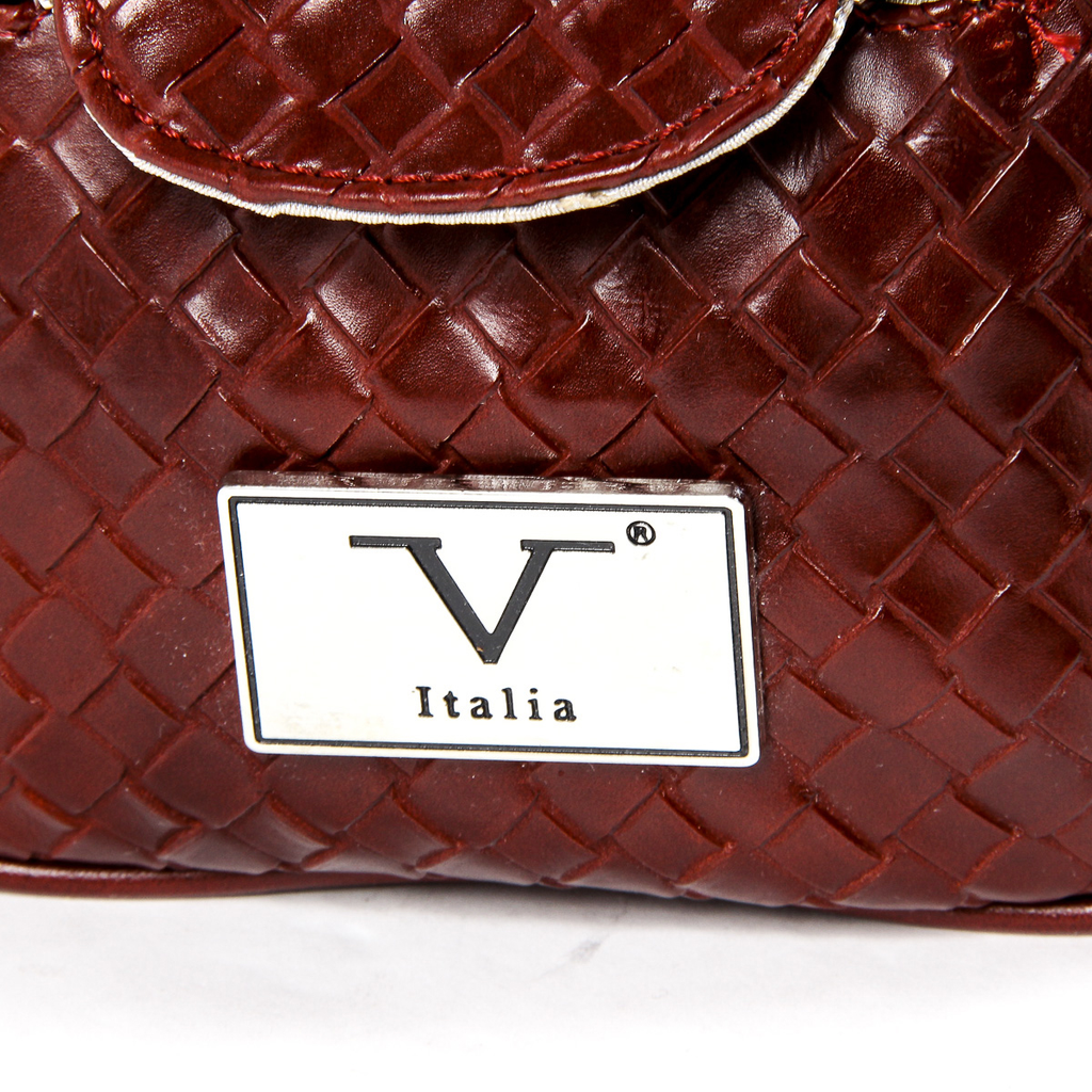 Bolso de hombre V 1969 Italia rojo oscuro DERREN