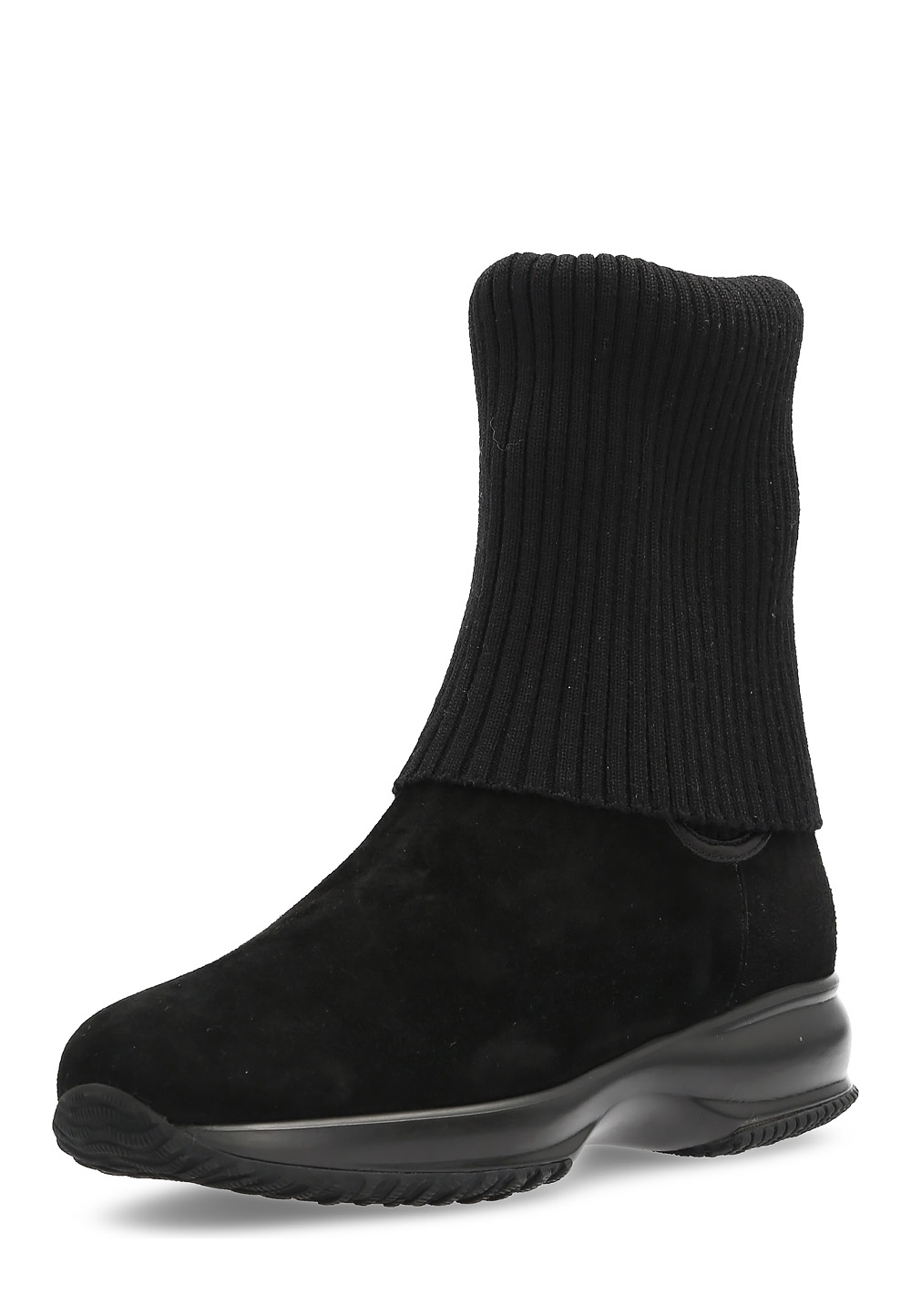 Hogan Womens High Boot Black HXW00N09250QQ72B999