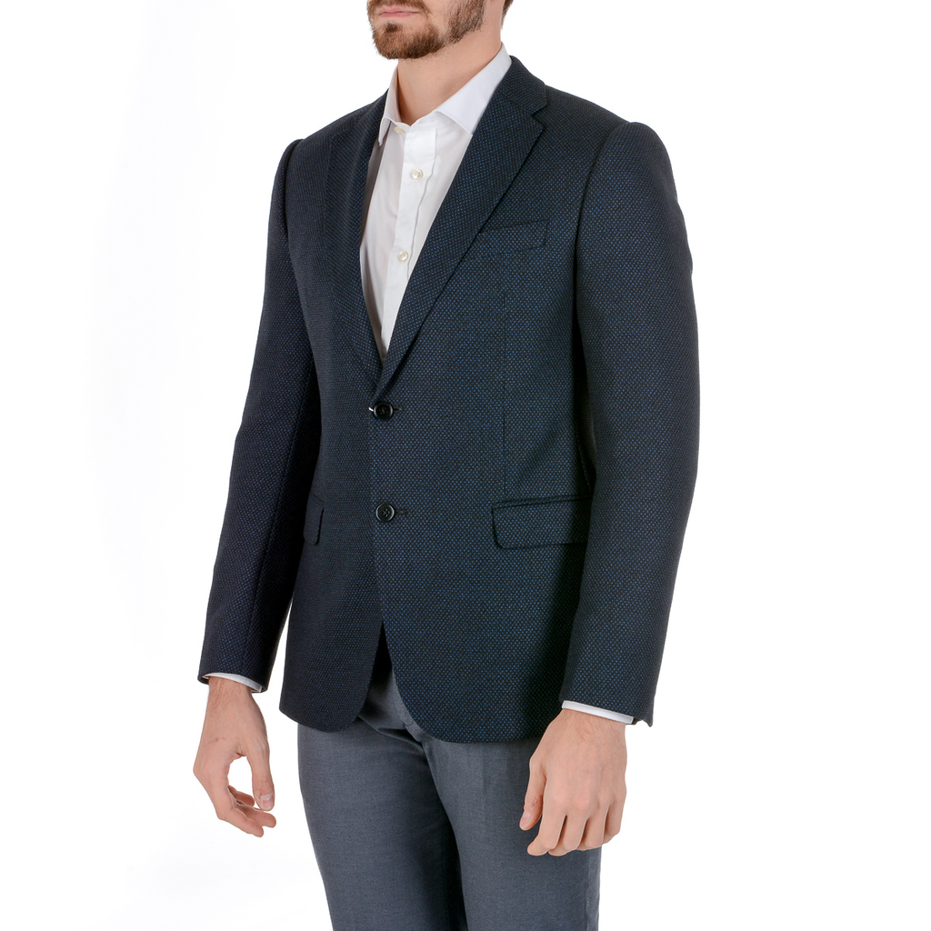 Armani Collezioni Mens Jacket Dark Blue