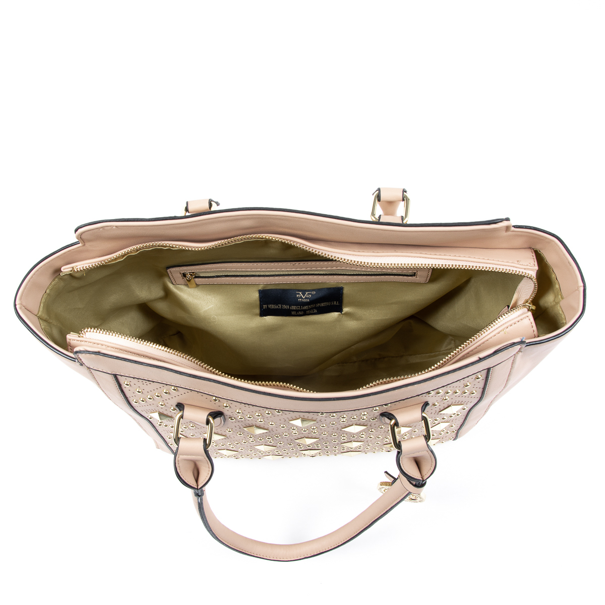 Bolso de mano para mujer V 1969 Italia Rosa ROBERTA