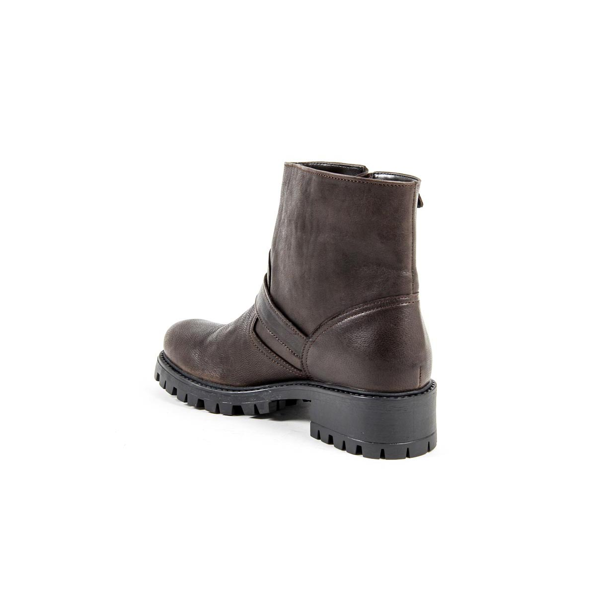 Bota corta para mujer V 1969 Italia B1441 VITELLO T. MORO