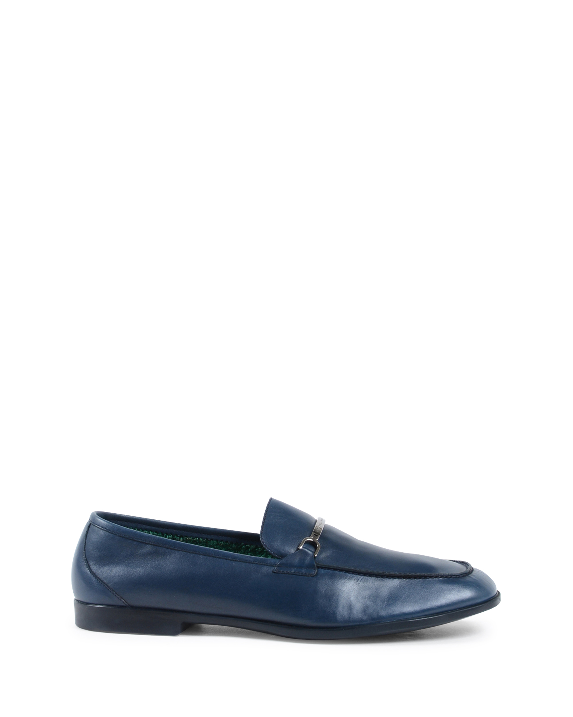 Fratelli Rossetti Mens Loafer Navy Blue 51946 SPLENDOR NAPPA NAVY